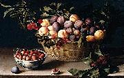Louise Moillon Still-Life with a Basket of Fruit oil painting artist